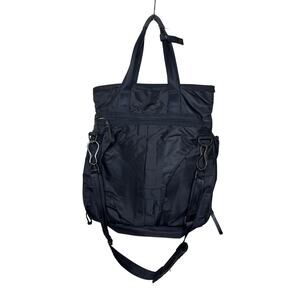 Lululemon Flow & Go Tote Bag Black Yoga Gym Travel Pockets Large Capacity